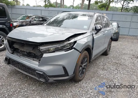 2025 Honda Cr-V Hybrid Sport z USA, uszkodzony, nr VIN 5J6RS6H5XSL023883